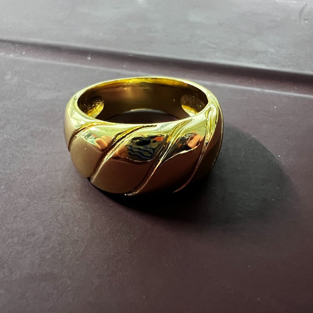 Chanel style lozenge ring ON SALE